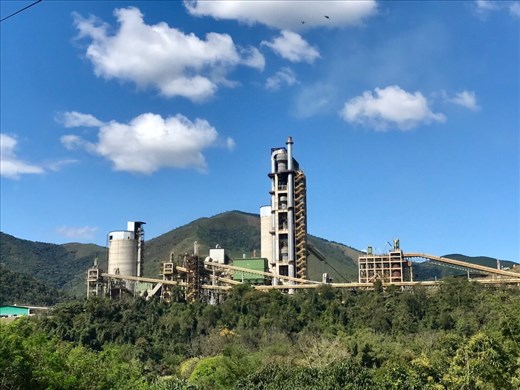 Concrete Plant in the middle of the jungle....geez!
That explains all the trucks on the road.