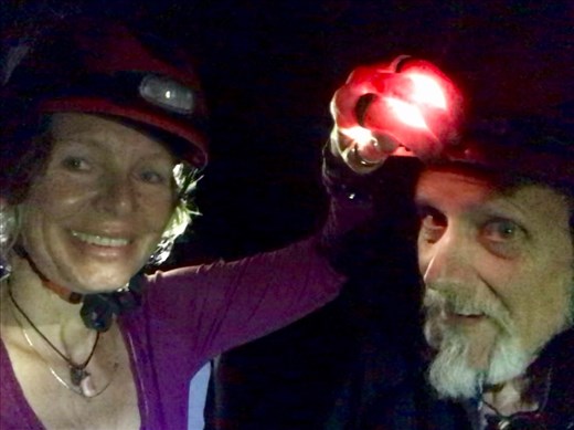 Of into our adventure into the caves