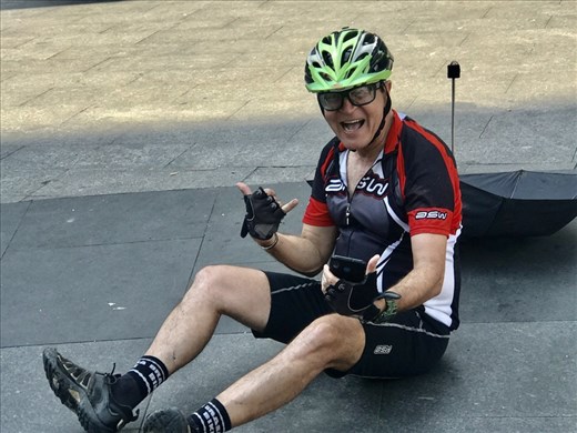 Our professor taking pictures of us.