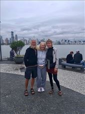 Long, nice walk with our WarmShower host Ortilia in Balneário Camboriú, Brazil: by margitpirsch, Views[209]