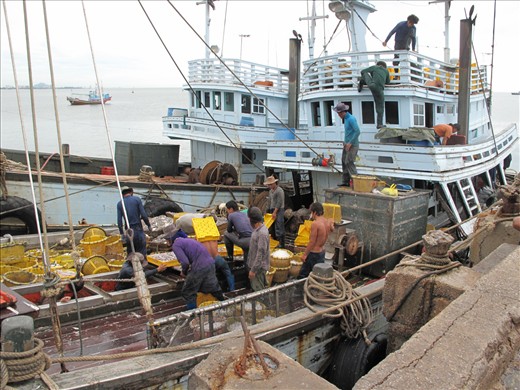 Hua Hin Fishing boats