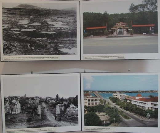 Before & After shots - War Remnants Museum, HCMC