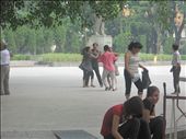 Dancing in the park Bien Bien Pho, Hanoi: by margotforrest, Views[197]