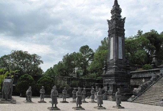 Warriers guard Minh Mang Tomb