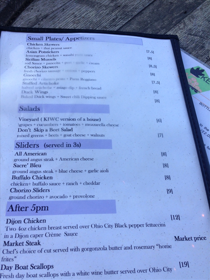 Winery's menu. I can cook everything from it!