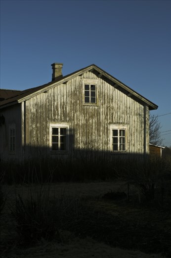 The economic depression of the 1960's forced many people in Northern Finland to leave their homes. Some houses still stand as a reminder of this era.