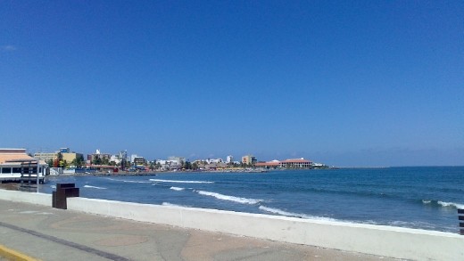Veraccruz City's Beach Boulevard.