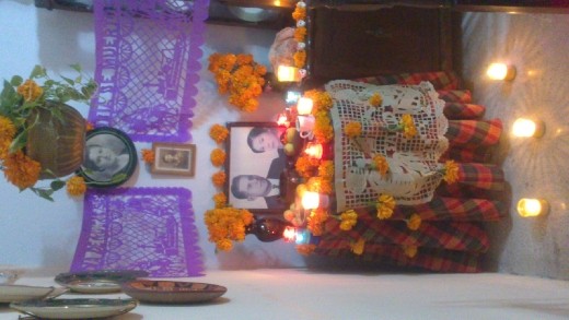 Dead People's Altar. My grandma's. Veracrus City.