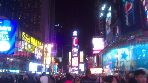 Times Square, obviously.