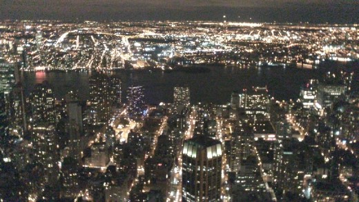 From the top of the Empire State, everything looks better.