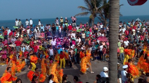 Carnaval season in Veracruz City.