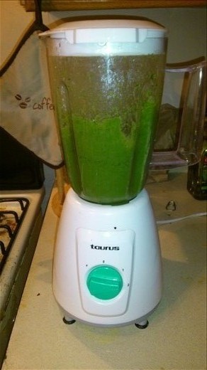 Listo! La salsa is ready.