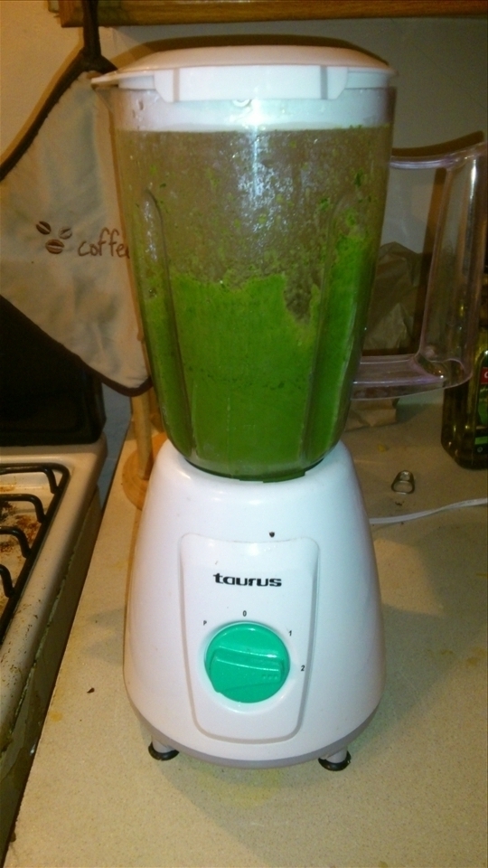 Listo! La salsa is ready.