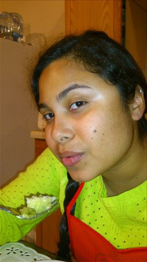 Thought I had just served and posed fo the picture...