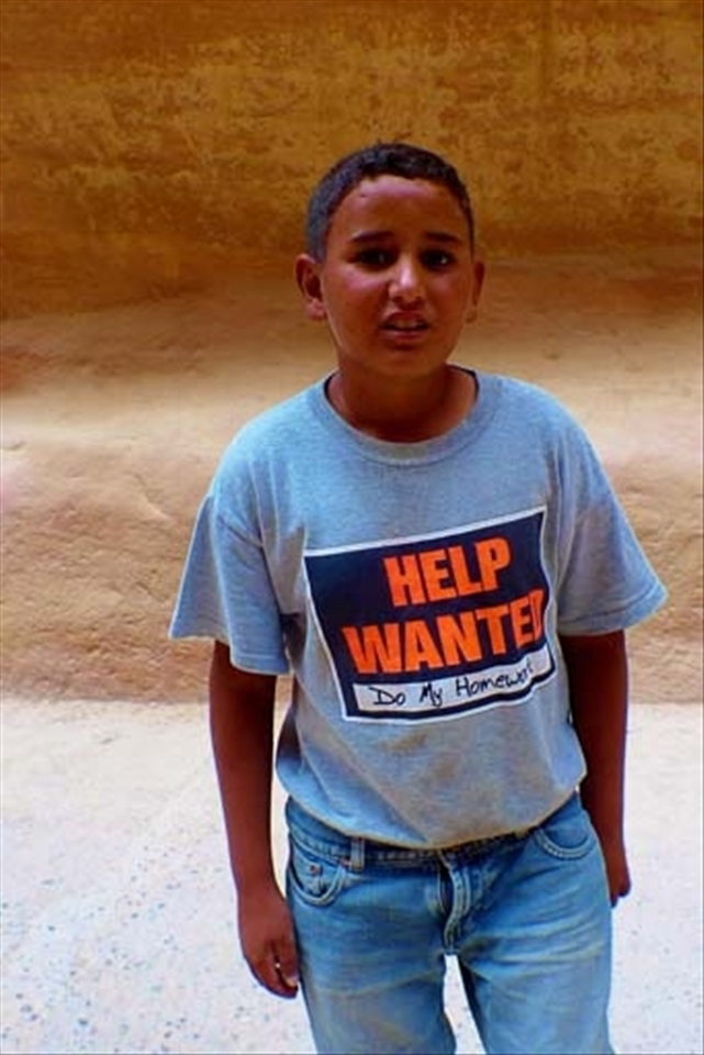 Bedouin boy from the Bedul tribe native to the region of Petra