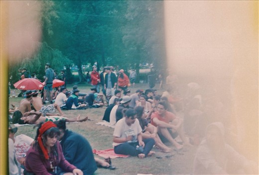 This is the atmosphere of the festival. Nature, music and fantastic people.