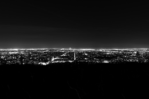 Taken from Mount Royal from Montreal, overlooks the city. 