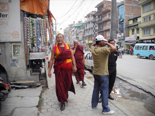 Kathmandu is the capital and, with almost one million inhabitants and the only m
