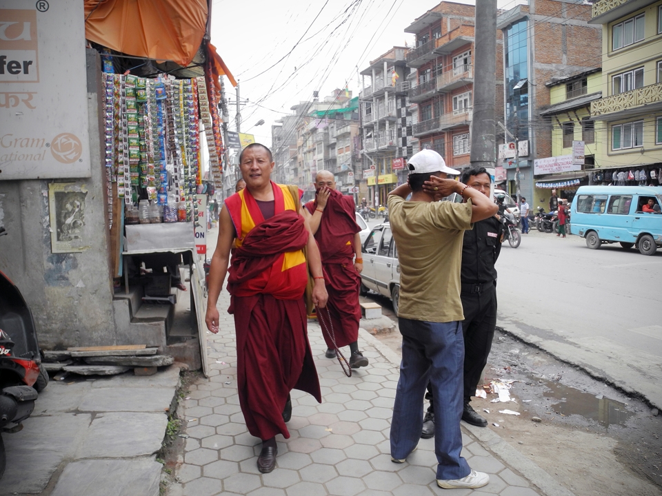 Kathmandu is the capital and, with almost one million inhabitants and the only m