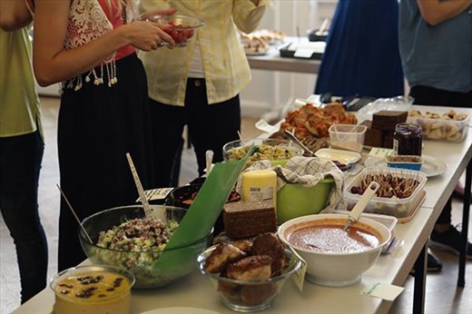 Cooking event at my university