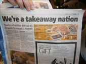 The Metro News paper-London underground: by matieyuma, Views[322]