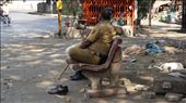 This was taken walking on Mahatma Gandhi Road in Mumbai on the 26th of December. I thought it was interesting in light of the Dec 16 Delhi gang-rape case in which the Indian Police was slammed for not doing enough to protect it's people, especially in regards to sexual violence. Also around this time, Salman Khan's (a very famous Bollywood star) manslaughter case was put on hold yet again, adding to the already ten years that it has been going on, further slamming the High Court/Indian Police. : by mattandmed, Views[511]
