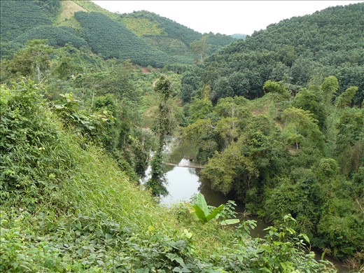 Scenery on the way to Muang Sing