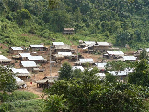 One of the hill-side villages