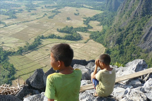 Our guides using our monocluar
