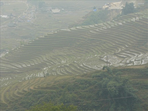 View coming back down the valley