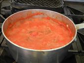 Look at that sauce, simmering away: by mattdemmafoodie, Views[222]