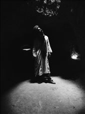 Exploring an underground cave network, where bedouins keep cool in summer.: by matthoffman, Views[338]