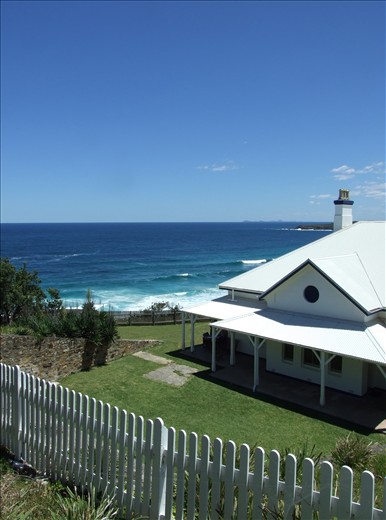 The lighthouse keepers house