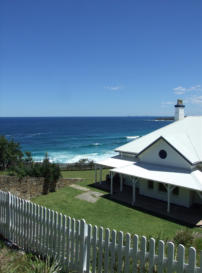 The lighthouse keepers house