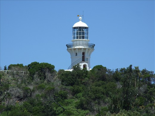 An isolated lighthouse far from any civilization 