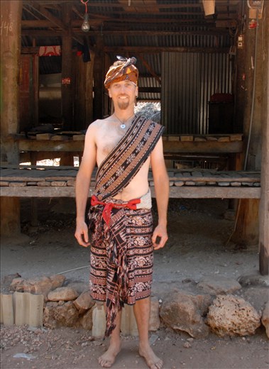 Gone native on Savu island Indonesia