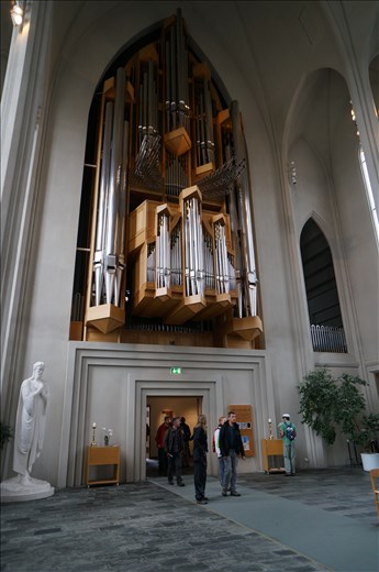 Hallgrímskirkja's pipes