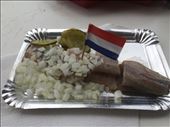 Raw smoked herring, a street food favorite among locals: by matto66, Views[357]