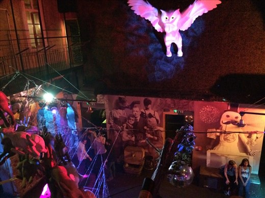 The ruin bars in Budapest are as eclectic as advertised. Word to the wise: don't stay above one