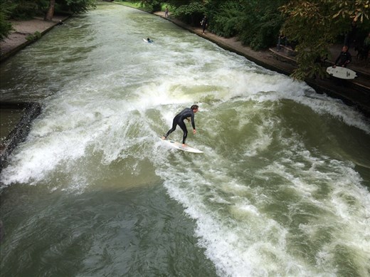 Yep, you can surf in Munich