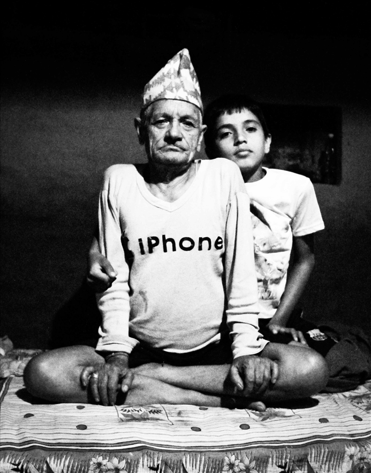 Dashain—like religious celebrations everywhere—reunites family, young and old.