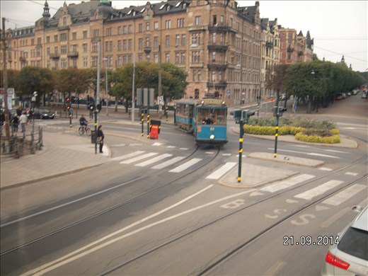 stockholm old tram