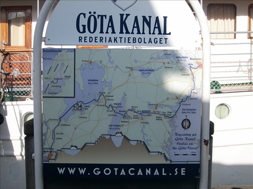 canal route from stockholm to gothenborg