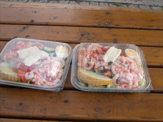 snack from fish market