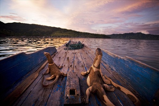 Journey to Komodo Village, Komodo was a great scenery! Love the sky