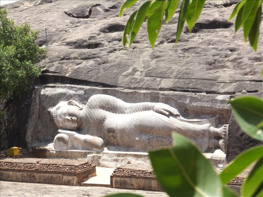 Stone Statue of Lord Buddha at Thanthirimale 