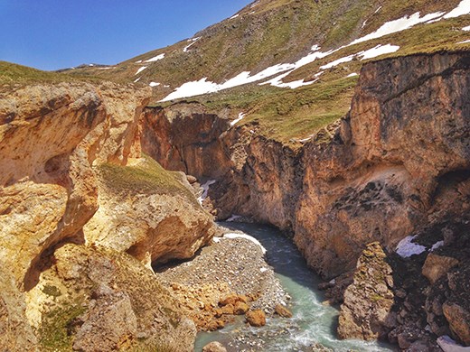 Canyon Plan des Dames - Rhemes Notre dame
