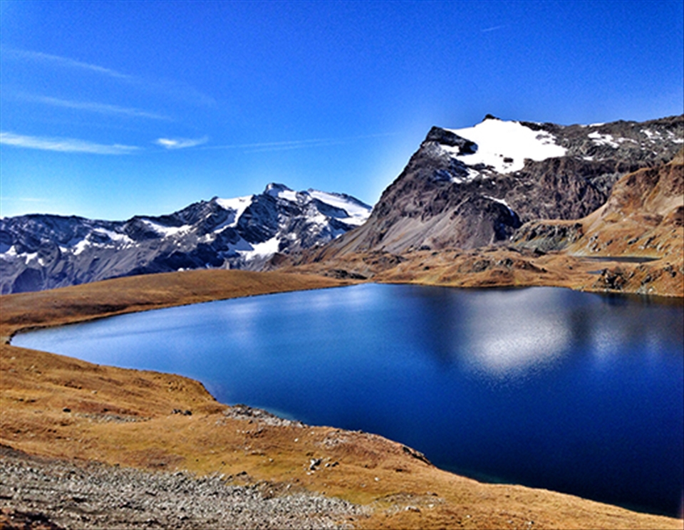 Lake Rosset in a perfect day