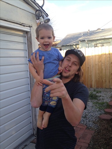 L.A. Going away party (only photo from my phone , but glad I got it)