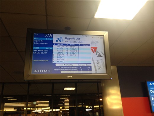 Far back on the Standby List